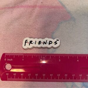 5 for $15 CROCS Friends logo jibbitz